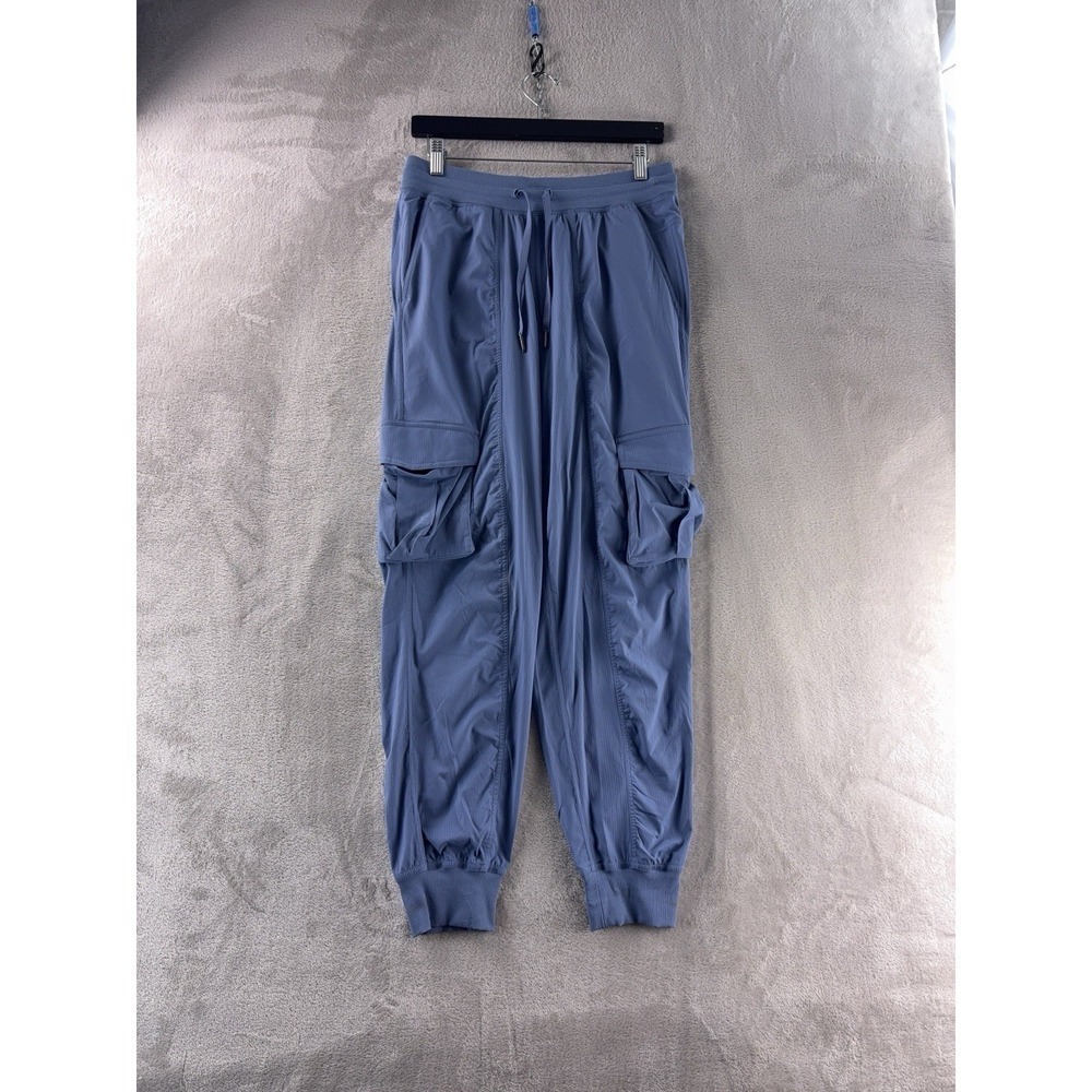 Lululemon Dance Studio Cargo Joggers Womens Size Small Blue Performance Pants